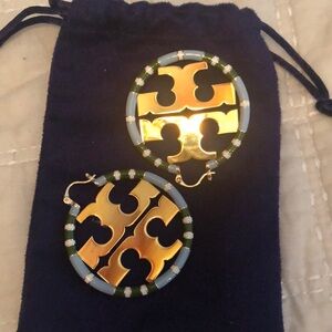 Tory Burch Miller Hoop Earrings